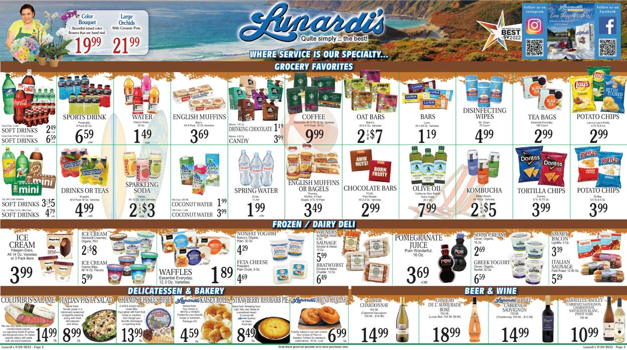 Lunardi's Weekly Ad Circular - valid 09/20-09/26/2022 (Page 3)