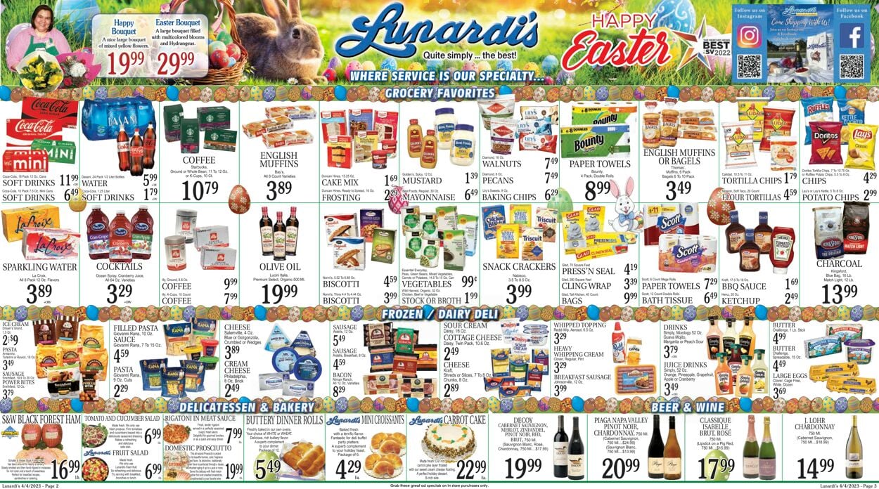 Lunardi's Weekly Ad Circular - valid 04/07-04/14/2023 (Page 2)