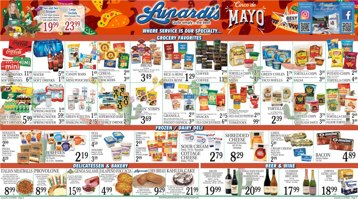 Lunardi's Weekly Ad Circular - valid 05/02-05/08/2023 (Page 2)