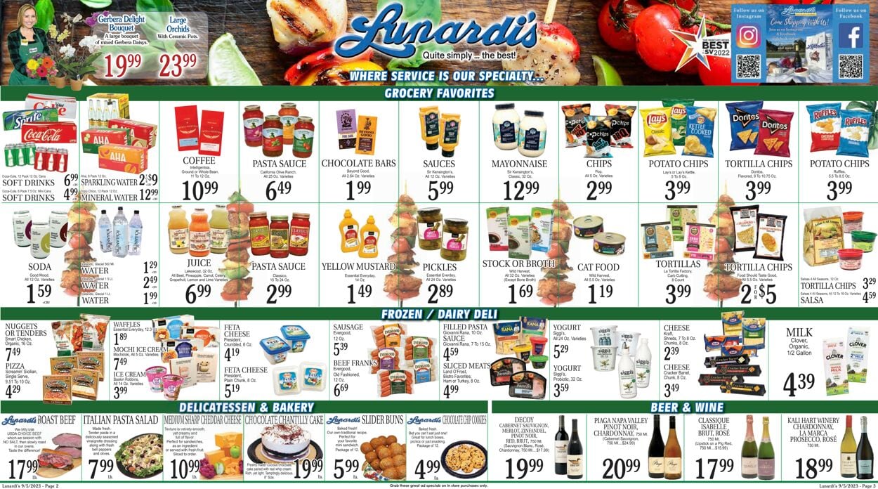 Lunardi's Weekly Ad Circular - valid 09/05-09/12/2023 (Page 2)