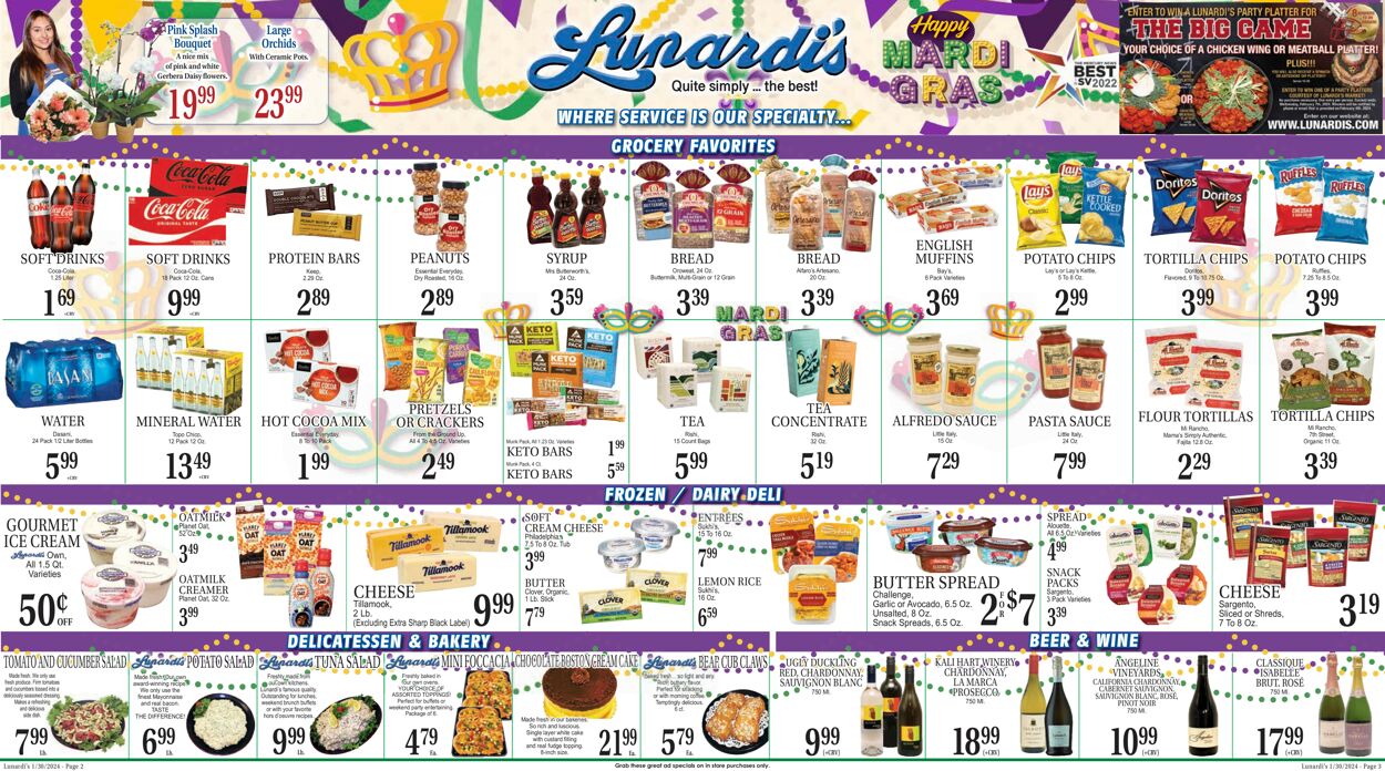 Lunardi's Weekly Ad Circular - valid 01/30-02/06/2024 (Page 2)