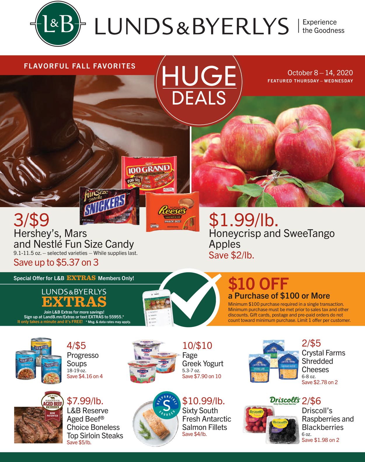 Lunds & Byerlys Weekly Ad Circular - valid 10/08-10/14/2020