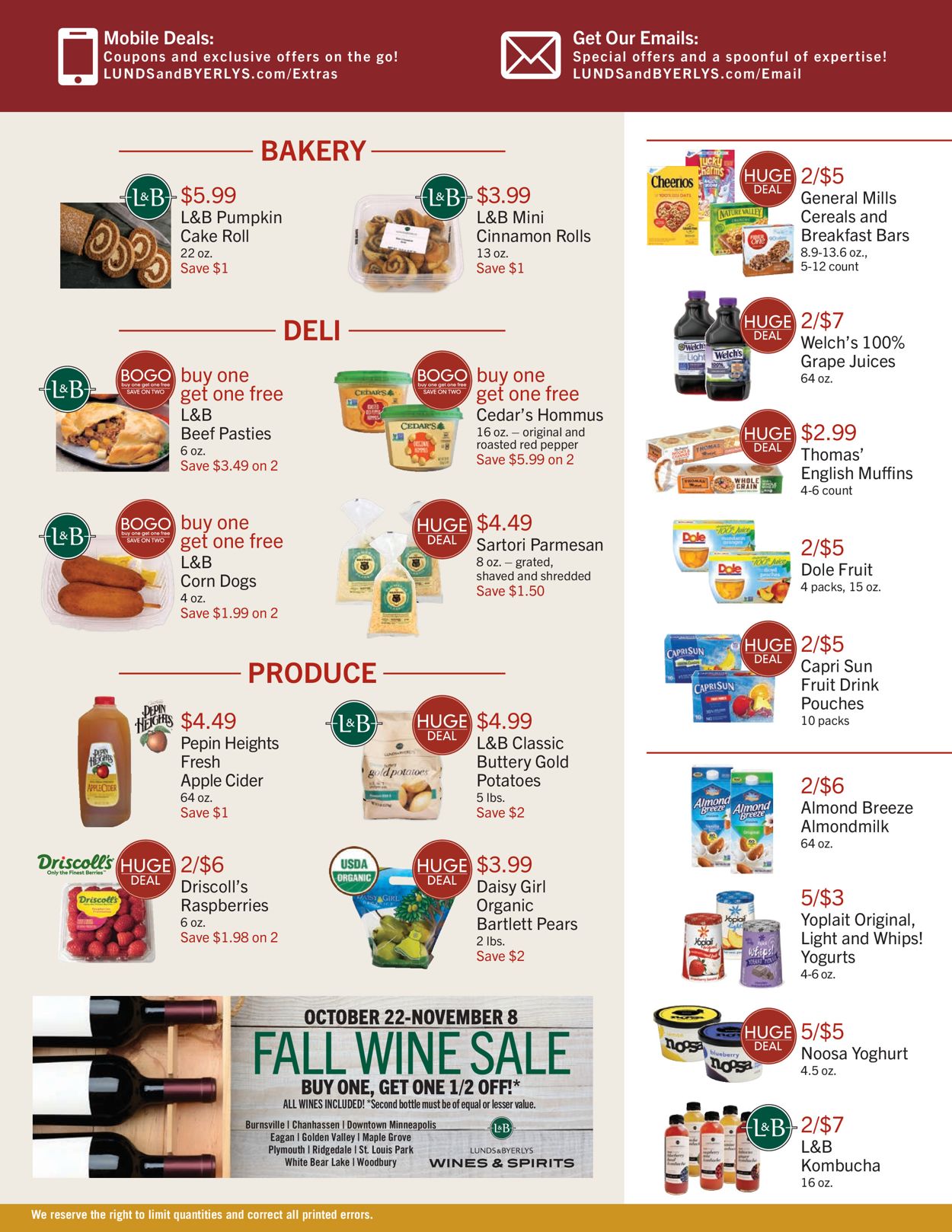 Lunds & Byerlys Weekly Ad Circular - valid 10/22-10/28/2020 (Page 2)