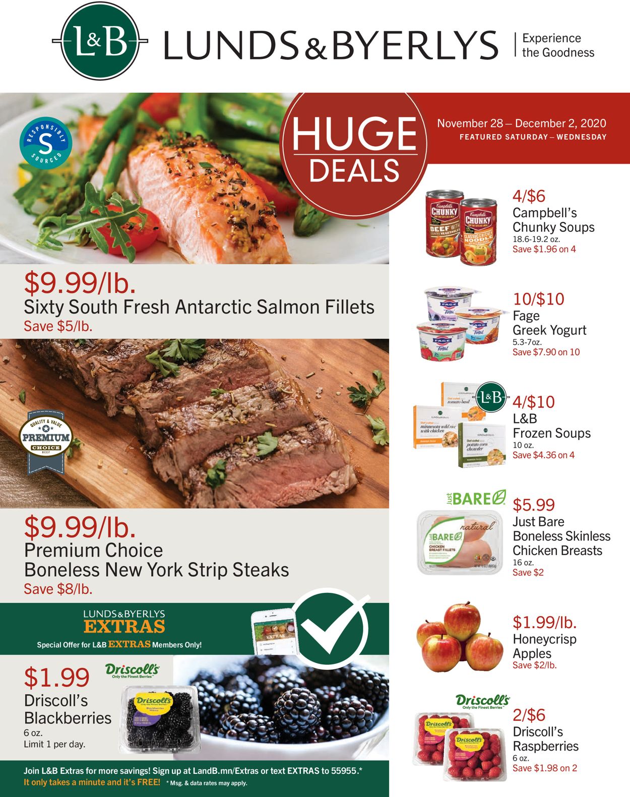 Lunds & Byerlys Cyber Monday 2020 Weekly Ad Circular - valid 11/26-12/02/2020