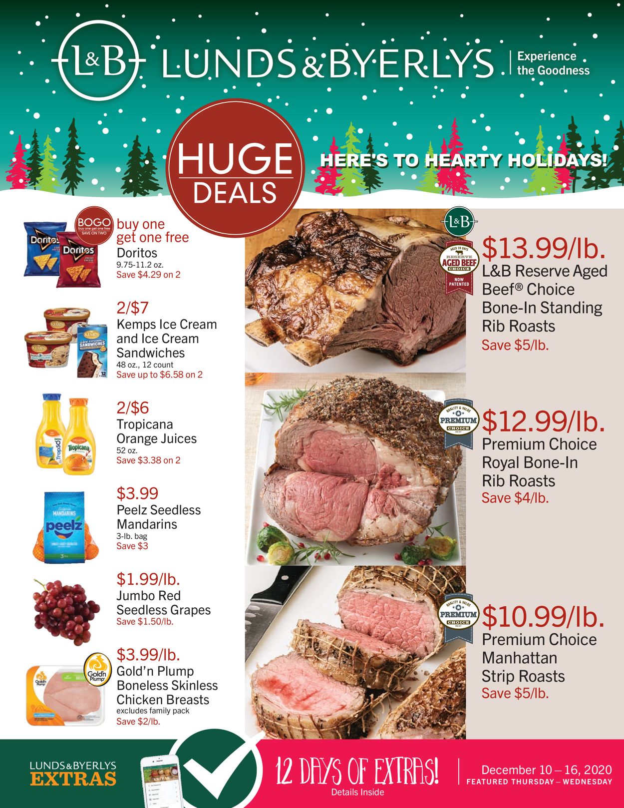 Lunds & Byerlys Weekly Ad Circular - valid 12/10-12/16/2020