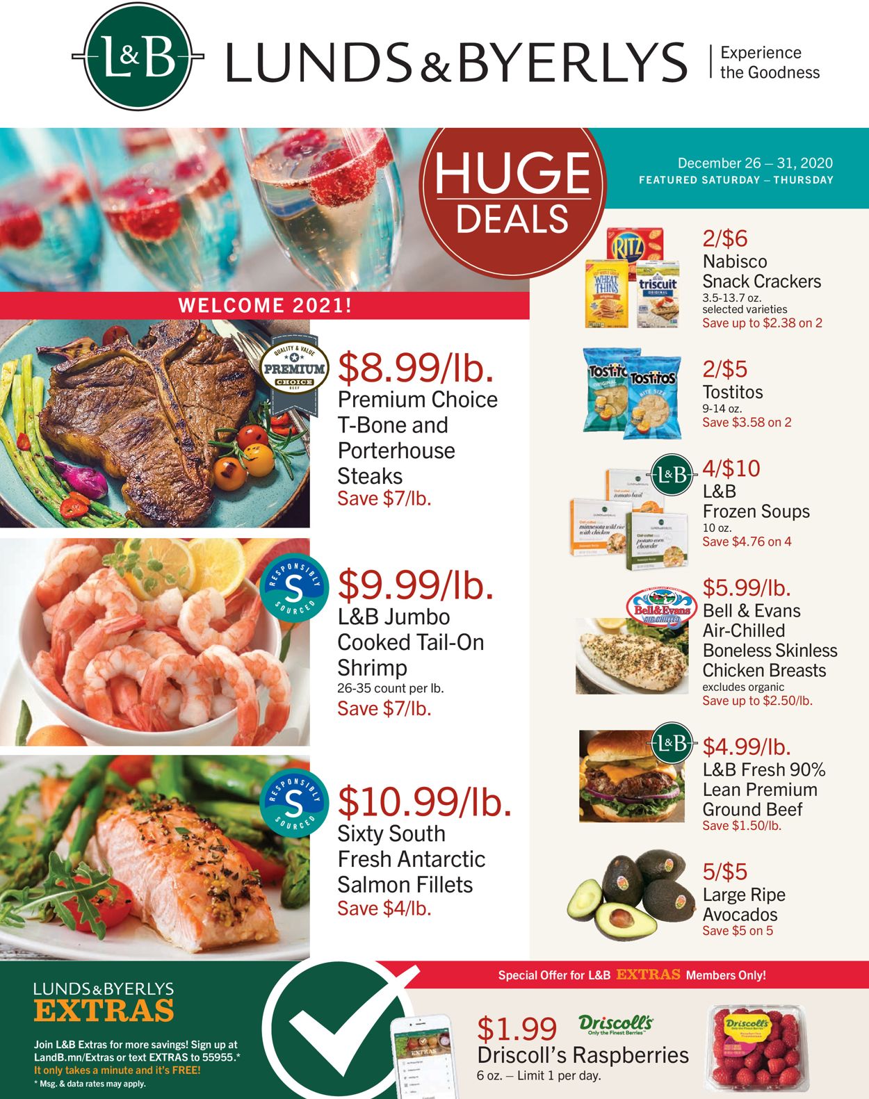Lunds & Byerlys Weekly Ad Circular - valid 12/26-12/31/2020