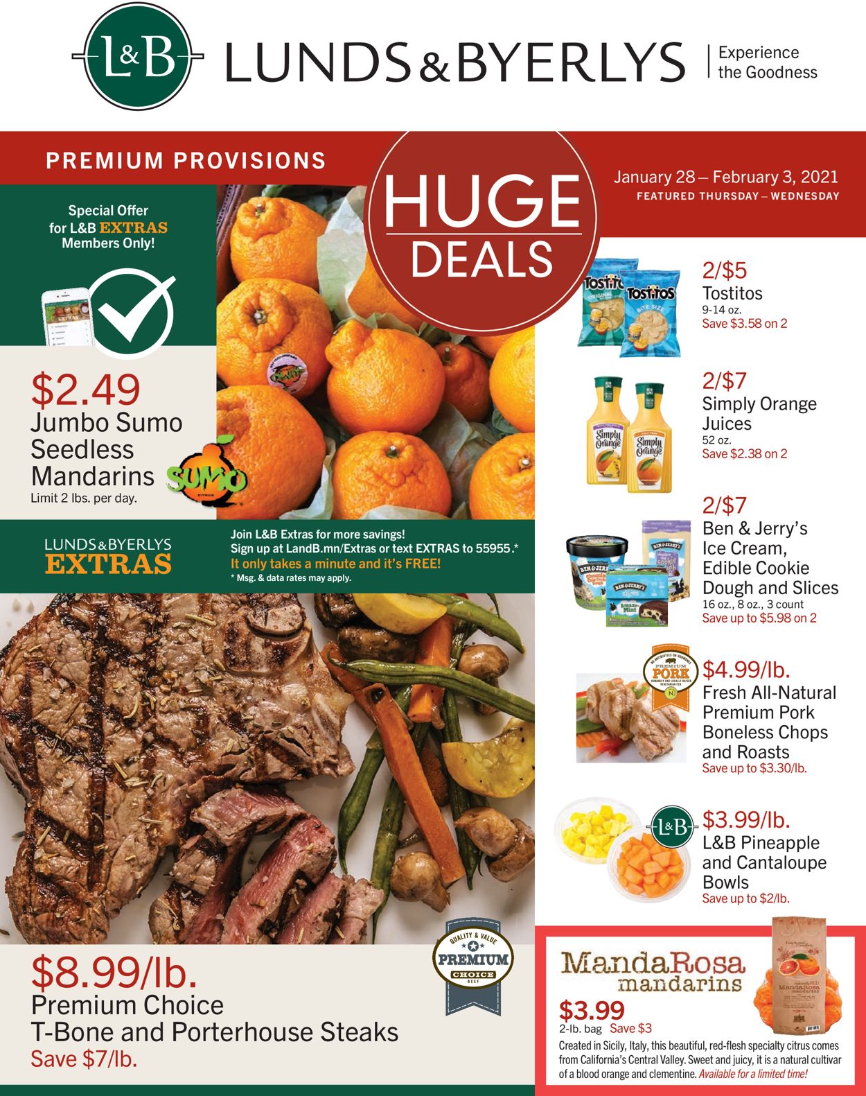 Lunds & Byerlys Weekly Ad Circular - valid 01/28-02/03/2021