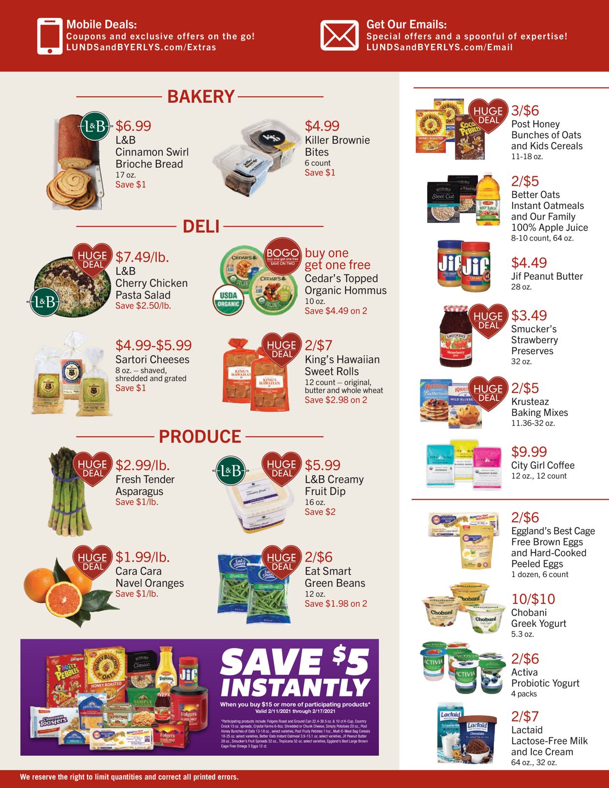 Lunds & Byerlys Weekly Ad Circular - valid 02/11-02/17/2021 (Page 2)