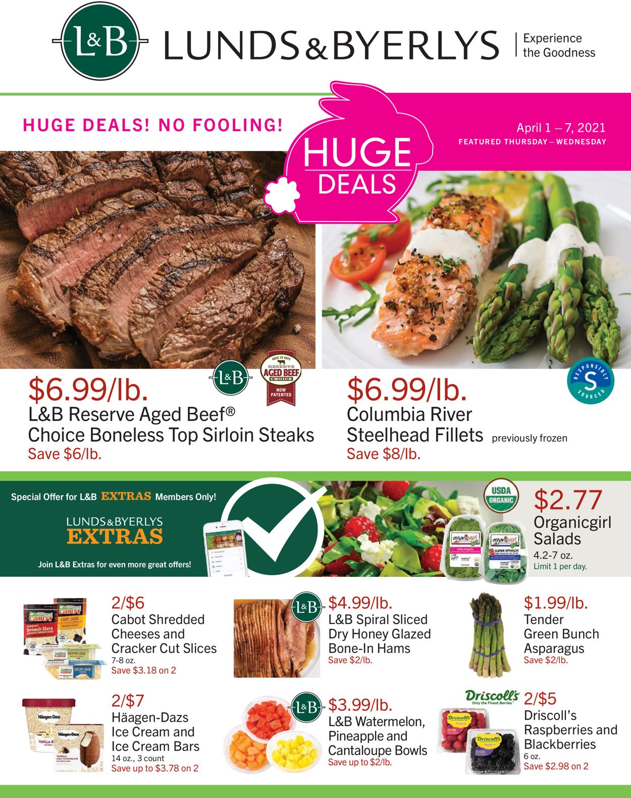 Lunds & Byerlys  - Easter 2021 Ad Weekly Ad Circular - valid 04/01-04/07/2021