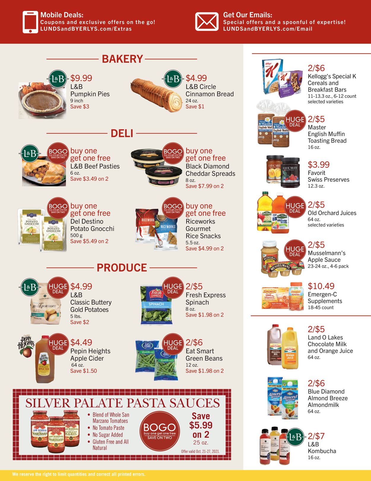 Lunds & Byerlys Weekly Ad Circular - valid 10/21-10/27/2021 (Page 2)