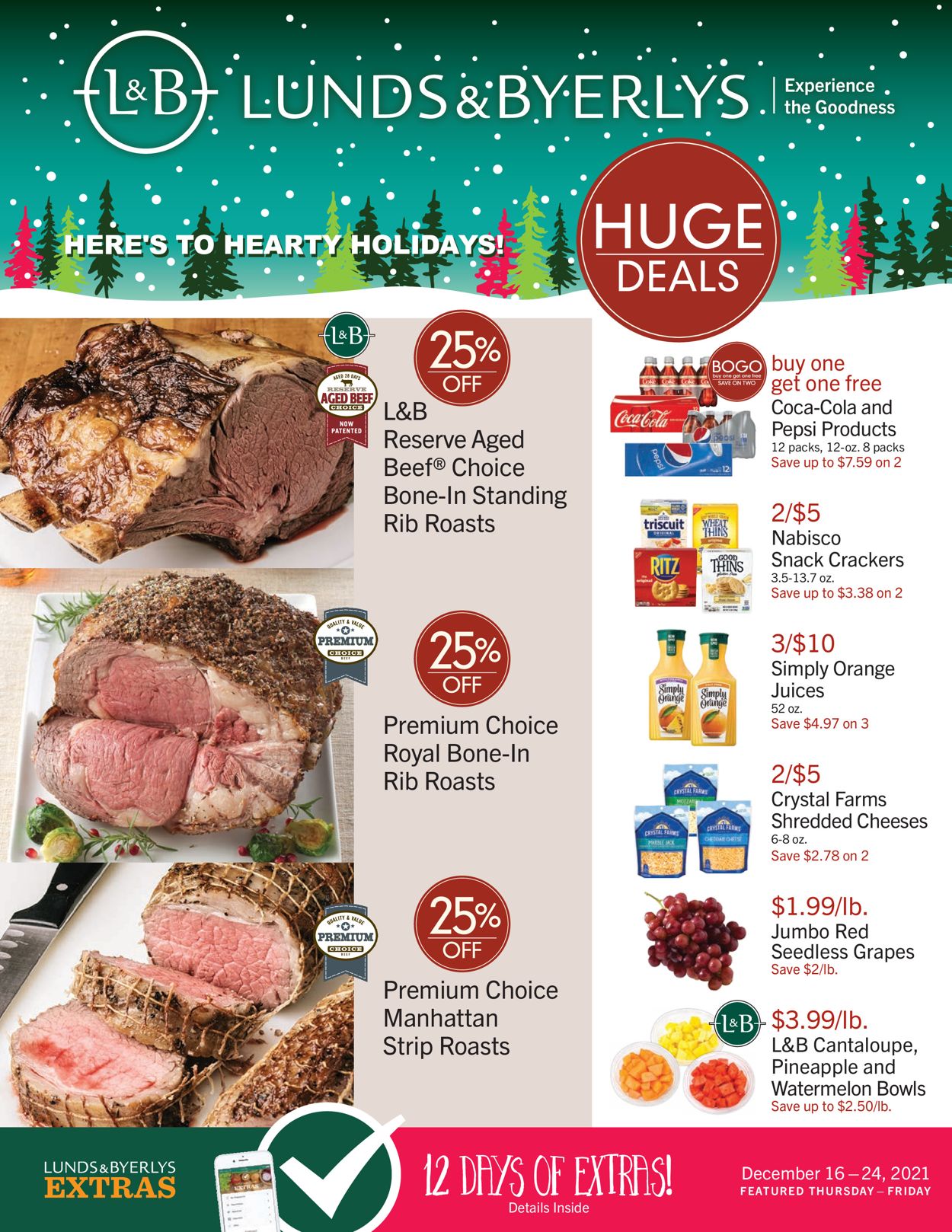 Lunds & Byerlys CHRISTMAS 2021 Weekly Ad Circular - valid 12/16-12/24/2021