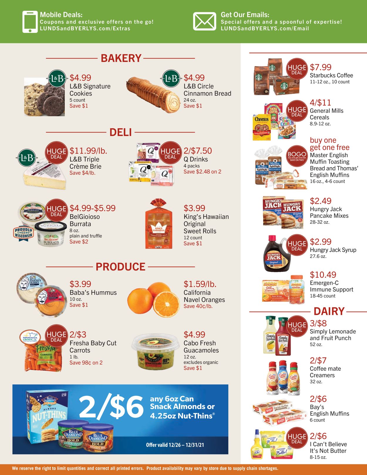 Lunds & Byerlys Weekly Ad Circular - valid 12/23-12/29/2021 (Page 2)