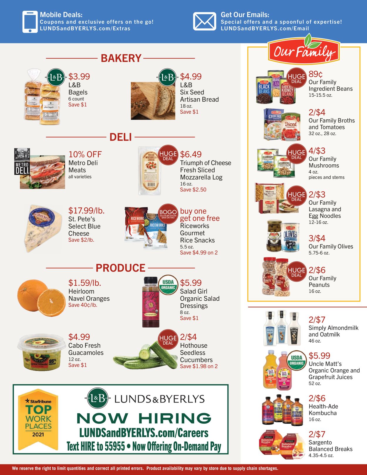 Lunds & Byerlys Weekly Ad Circular - valid 01/01-01/05/2022 (Page 2)
