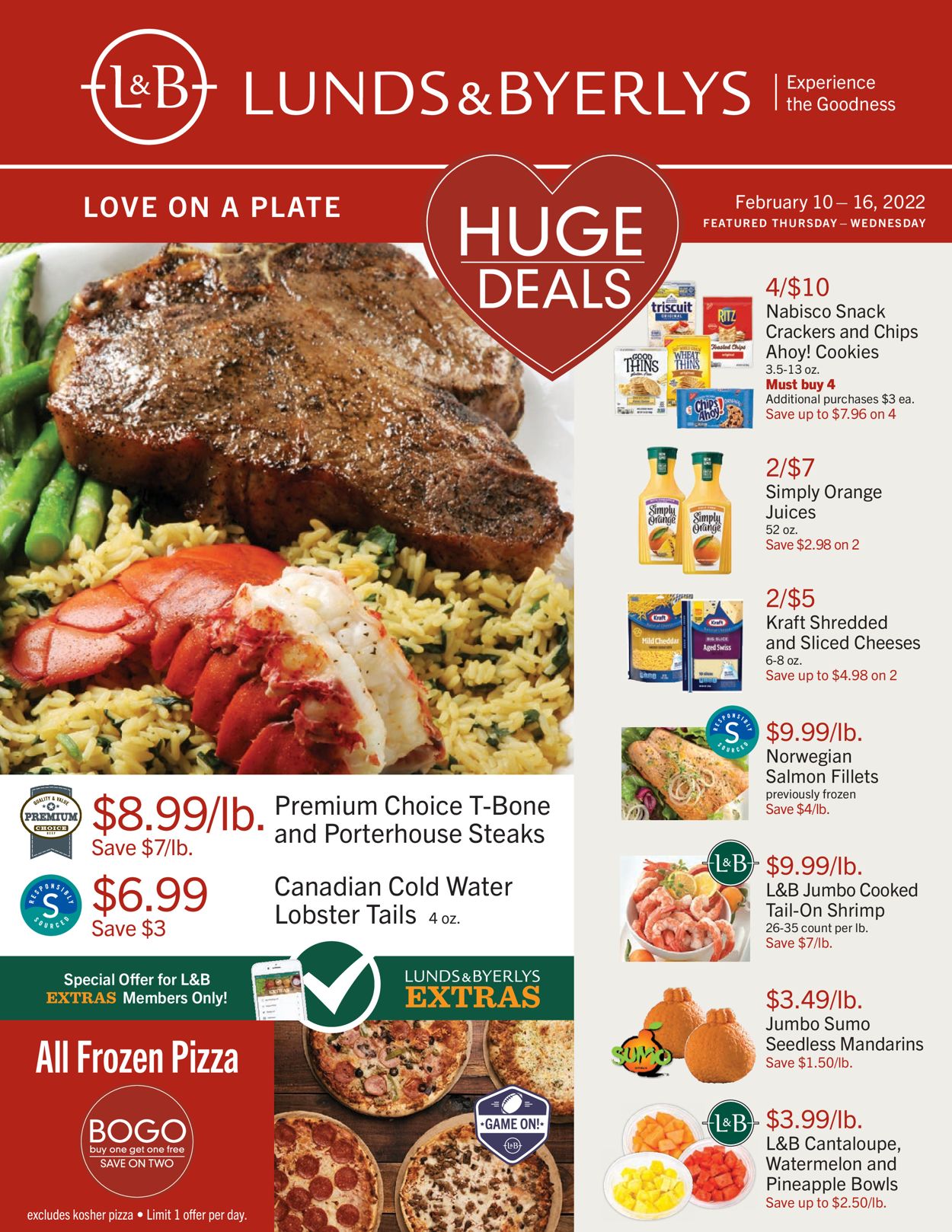 Lunds & Byerlys Weekly Ad Circular - valid 02/10-02/16/2022