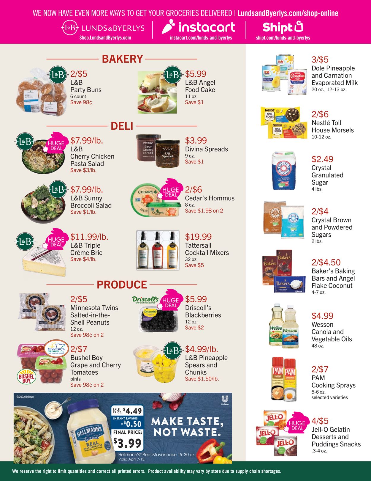 Lunds & Byerlys Weekly Ad Circular - valid 04/07-04/13/2022 (Page 2)