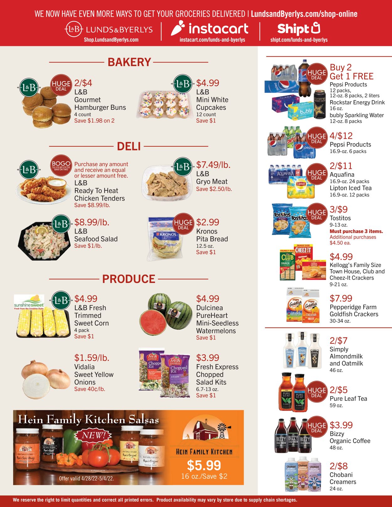 Lunds & Byerlys Weekly Ad Circular - valid 04/28-05/04/2022 (Page 2)