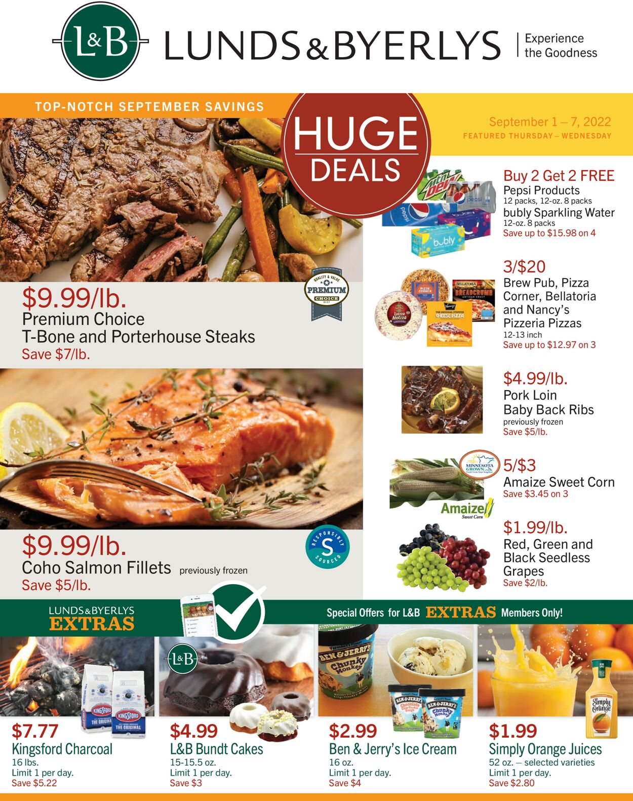 Lunds & Byerlys Weekly Ad Circular - valid 09/01-09/07/2022