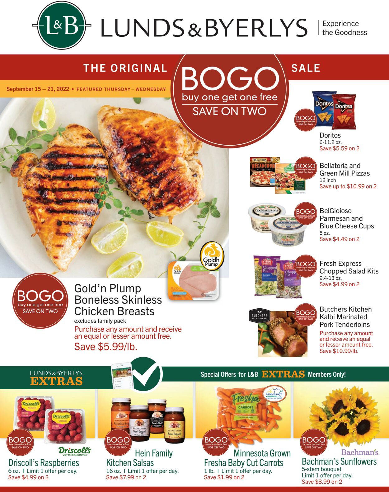 Lunds & Byerlys Weekly Ad Circular - valid 09/15-09/21/2022