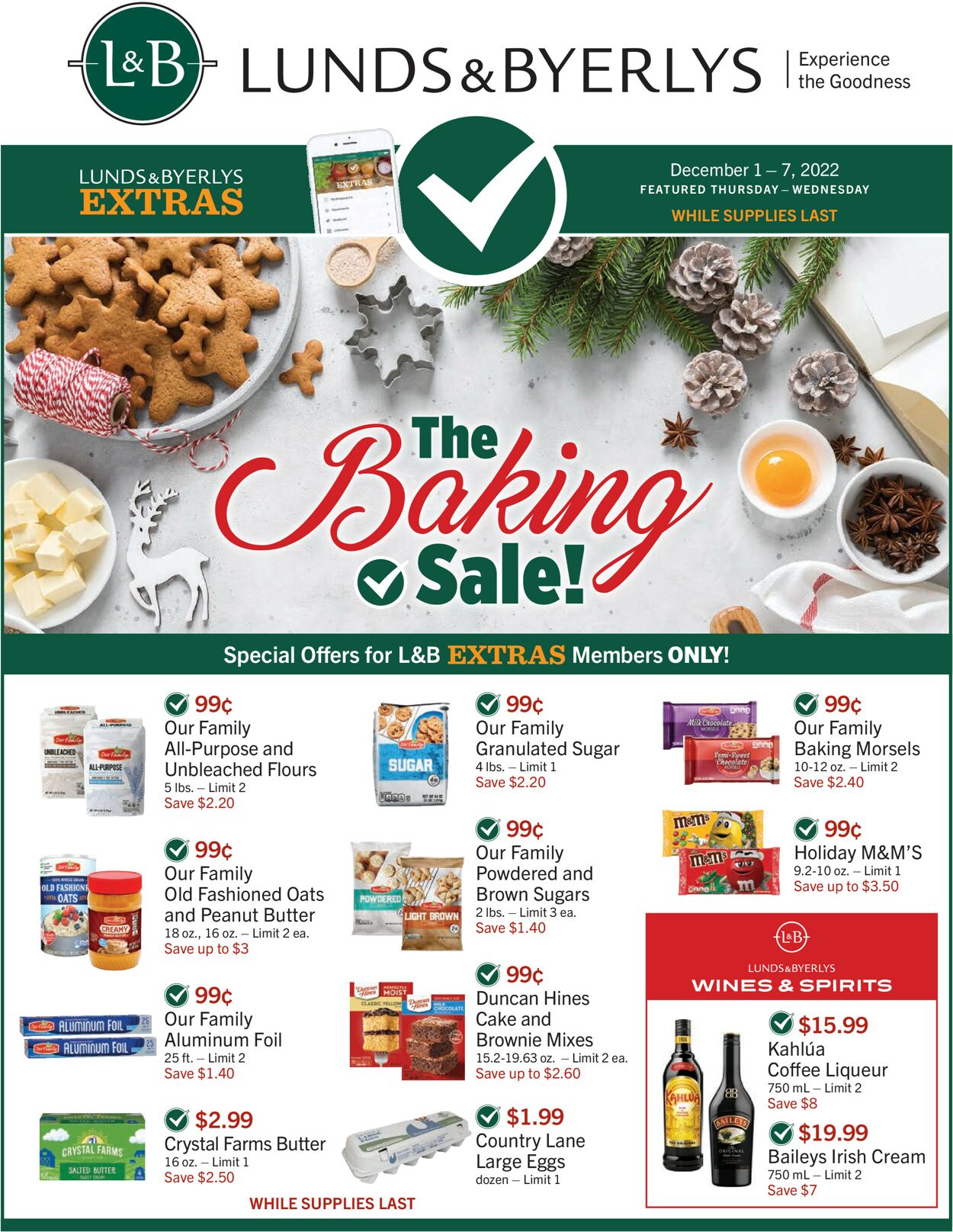 Lunds & Byerlys Weekly Ad Circular - valid 12/01-12/07/2022