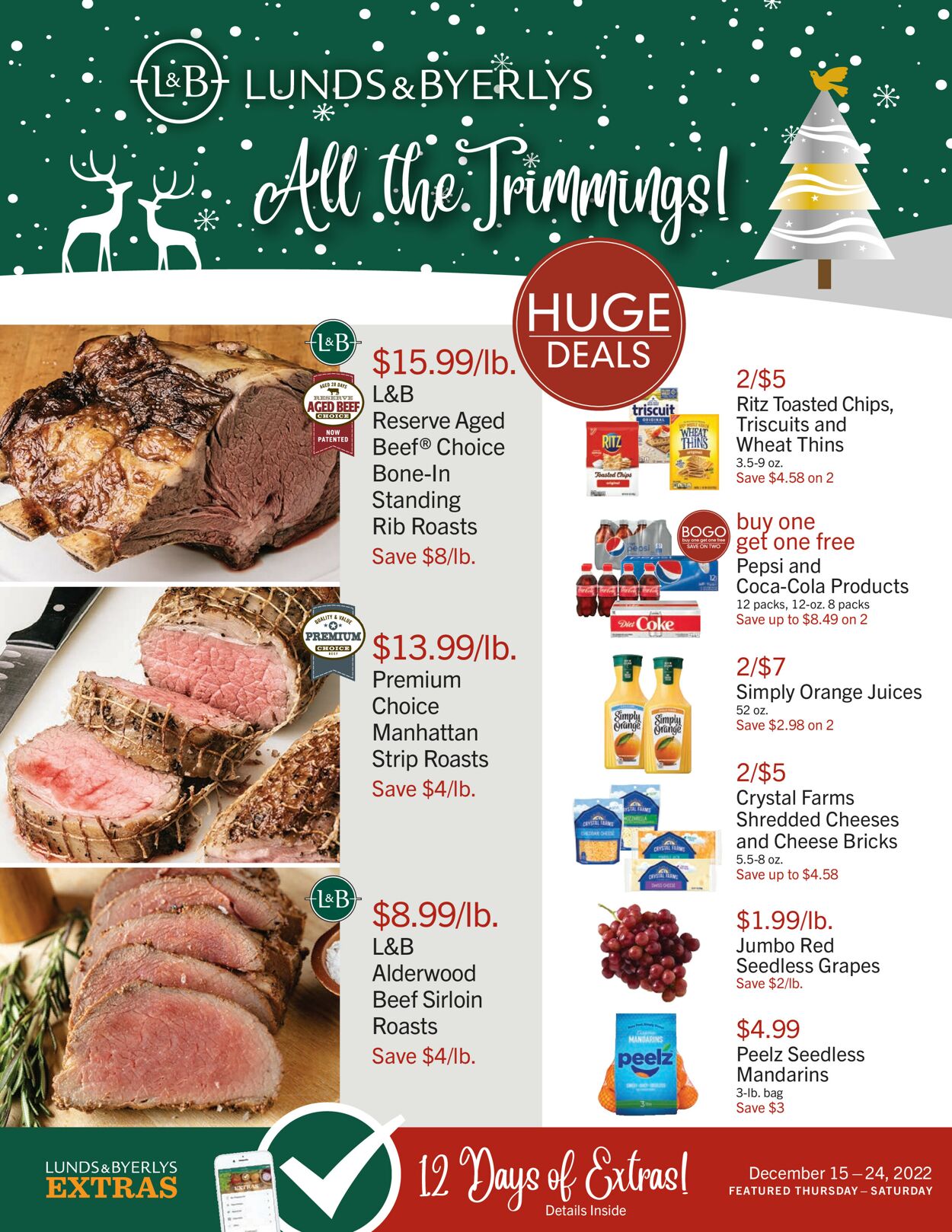 Lunds & Byerlys Weekly Ad Circular - valid 12/15-12/21/2022