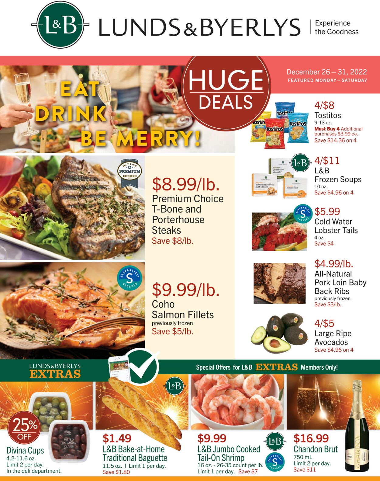 Lunds & Byerlys Weekly Ad Circular - valid 12/22-12/28/2022