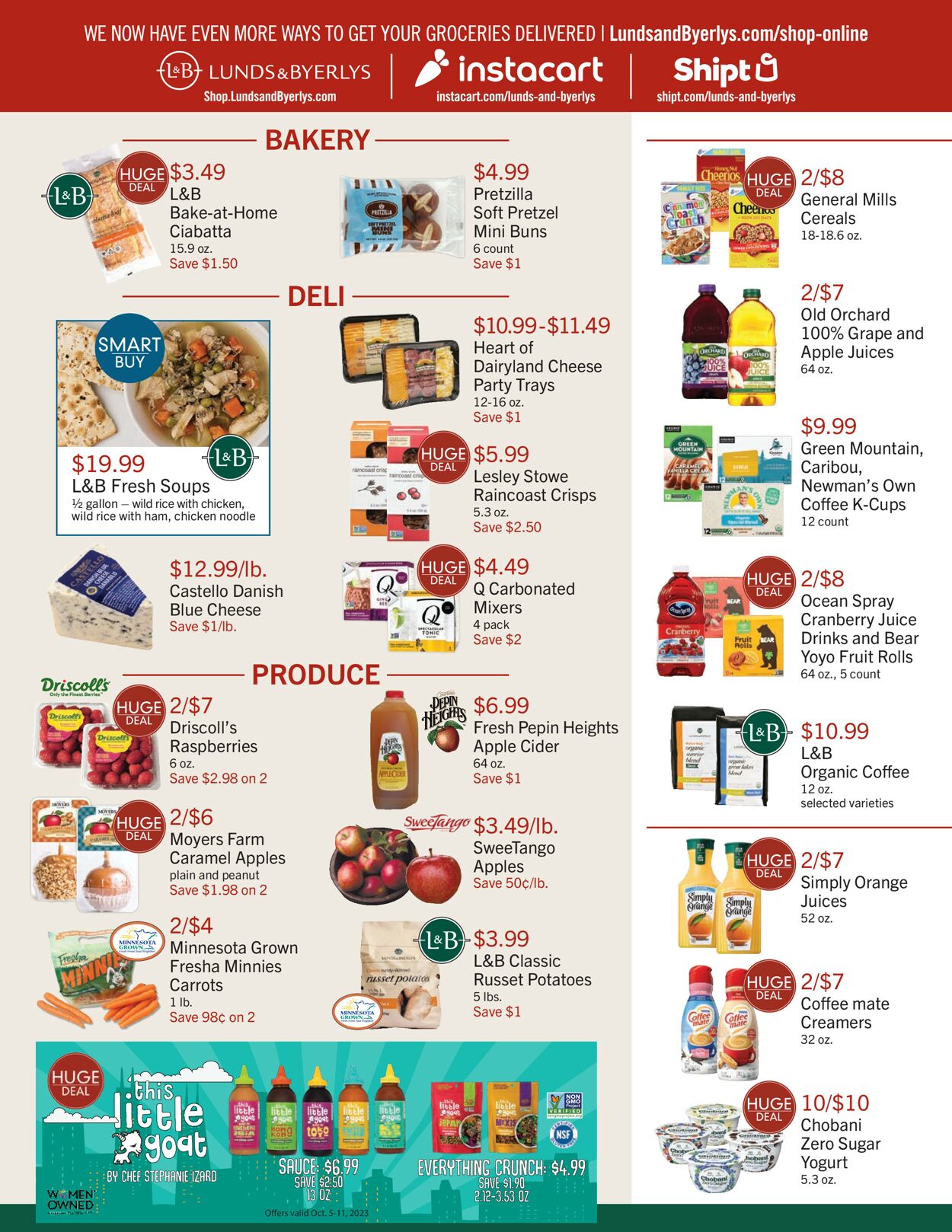 Lunds & Byerlys Weekly Ad Circular - valid 10/05-10/11/2023 (Page 2)
