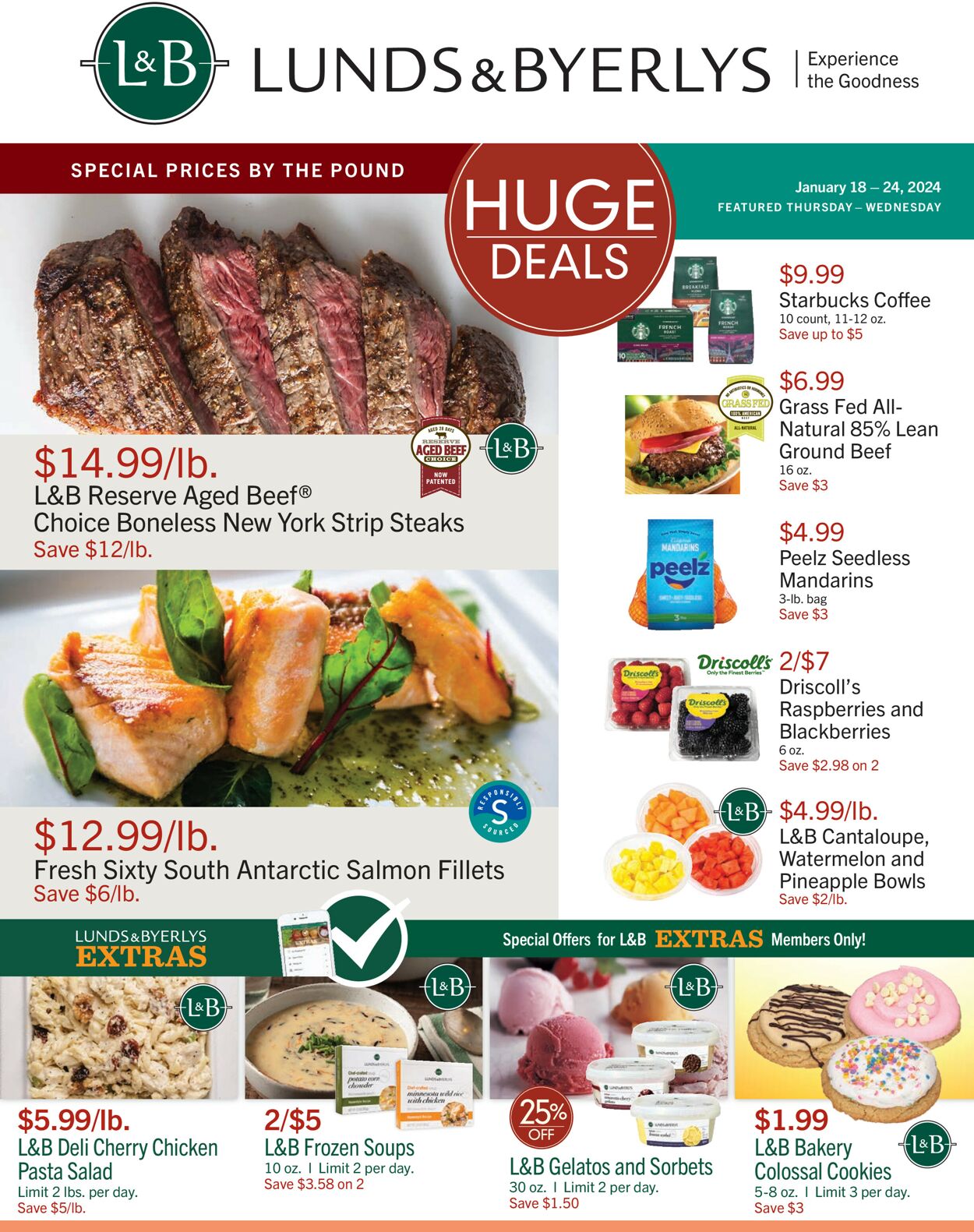 Lunds & Byerlys Weekly Ad Circular - valid 01/18-01/24/2024