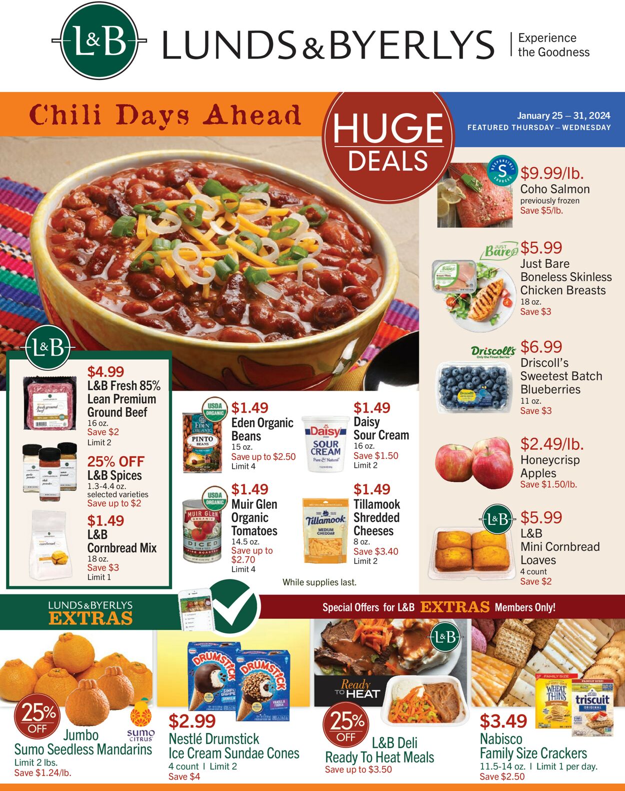 Lunds & Byerlys Weekly Ad Circular - valid 01/25-01/31/2024