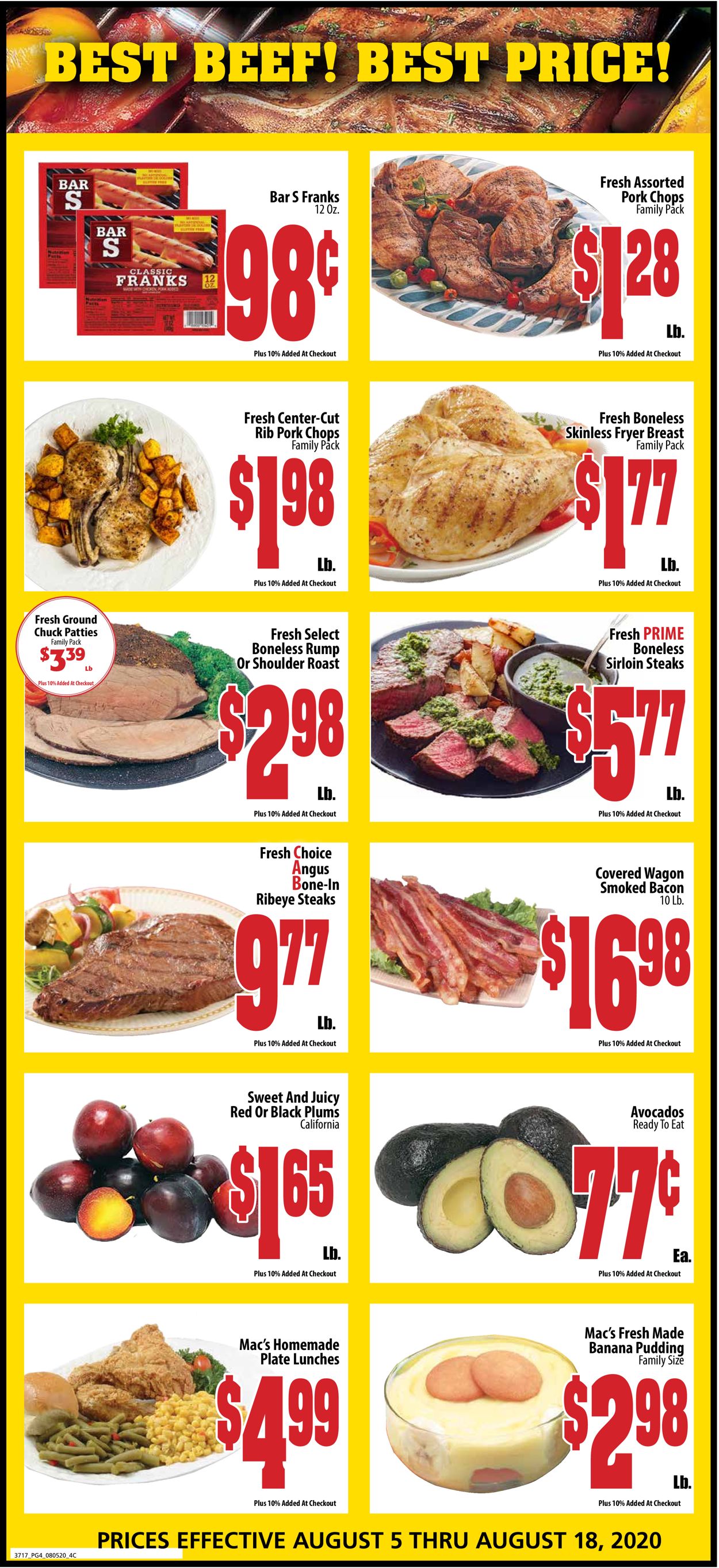 Mac's Freshmarket Weekly Ad Circular - valid 08/05-08/18/2020 (Page 4)