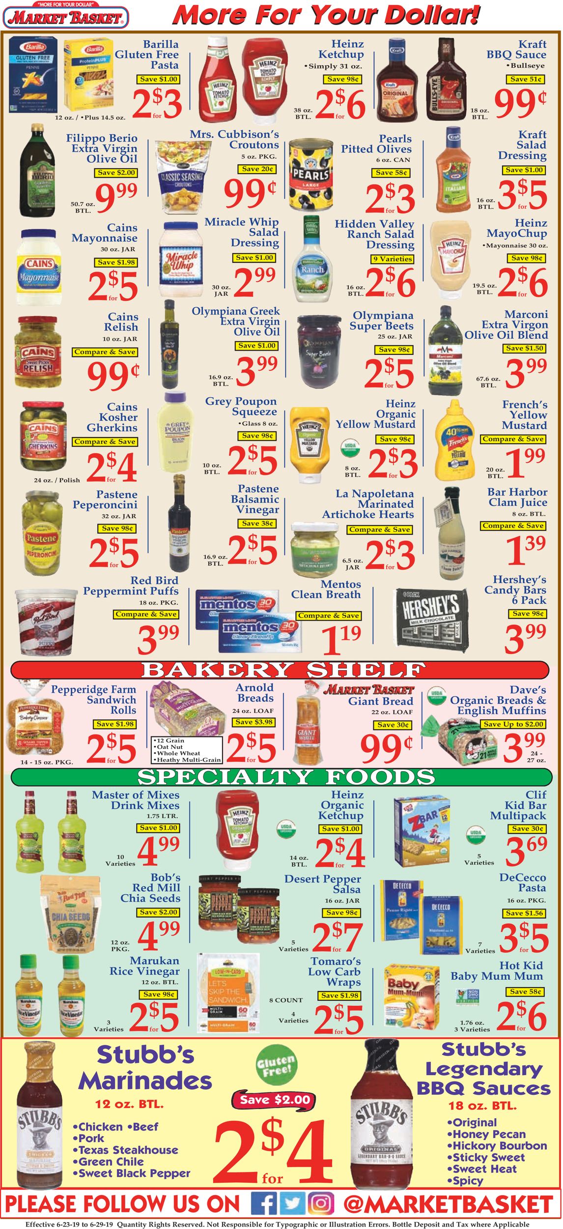 Market Basket Weekly Ad Circular - valid 06/23-06/29/2019 (Page 8)