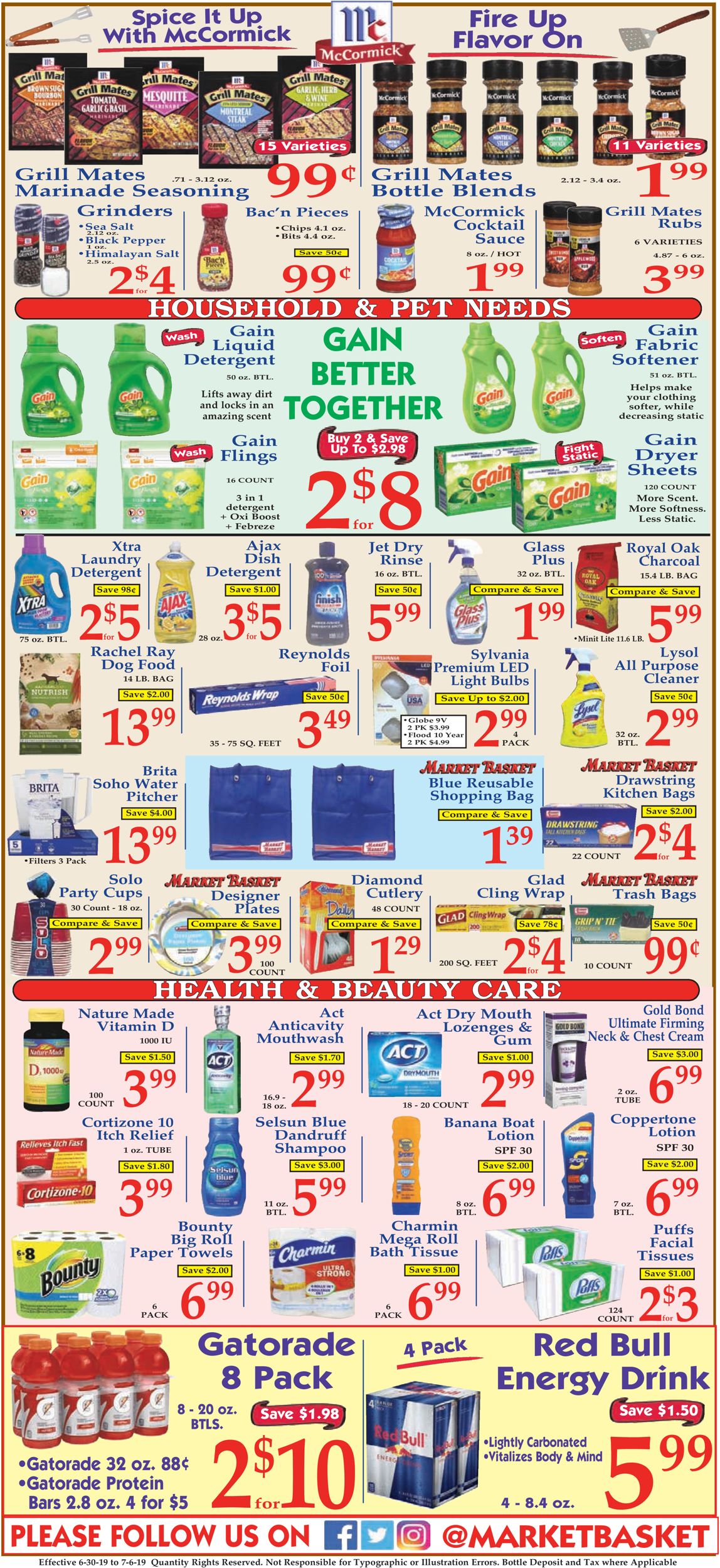 Market Basket Weekly Ad Circular - valid 06/30-07/06/2019 (Page 9)