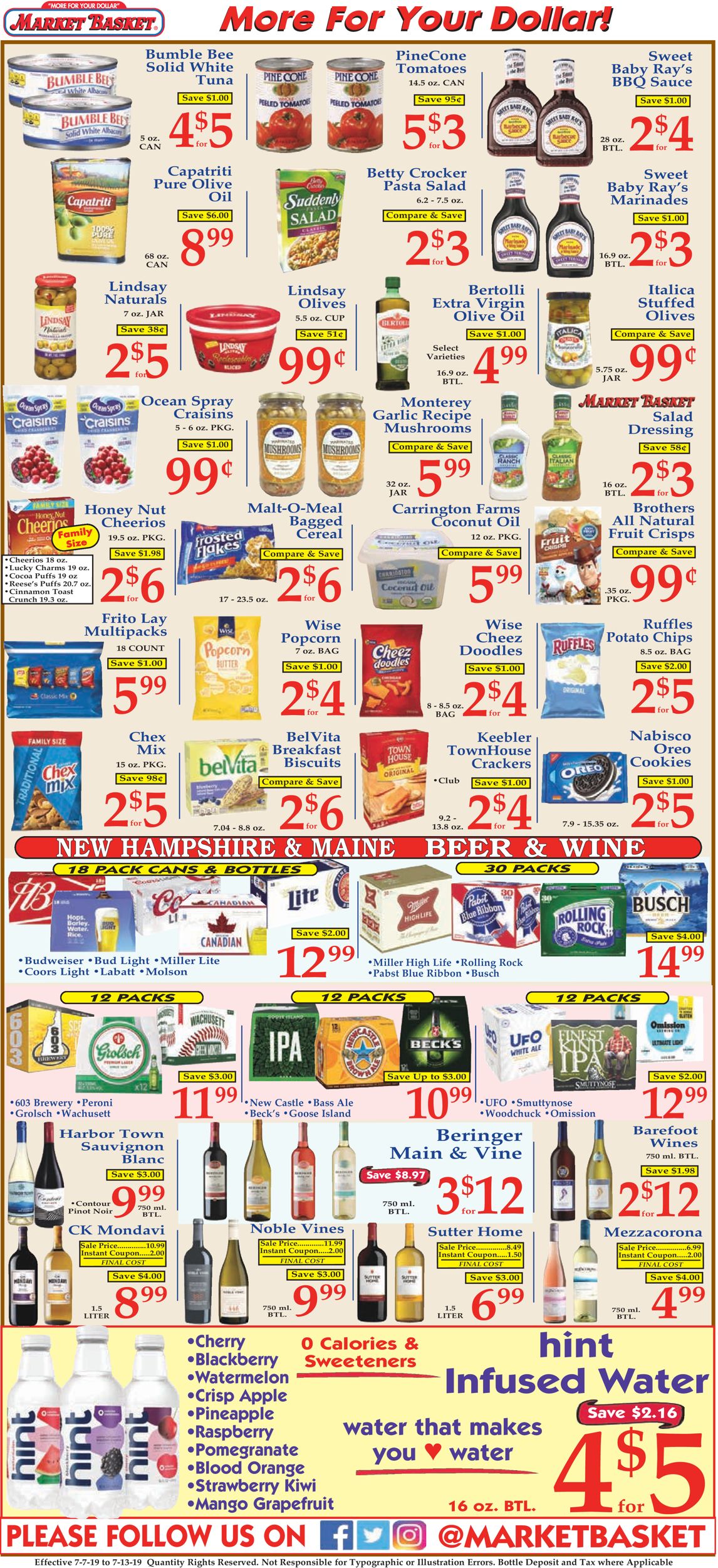 Market Basket Weekly Ad Circular - valid 07/07-07/13/2019 (Page 8)