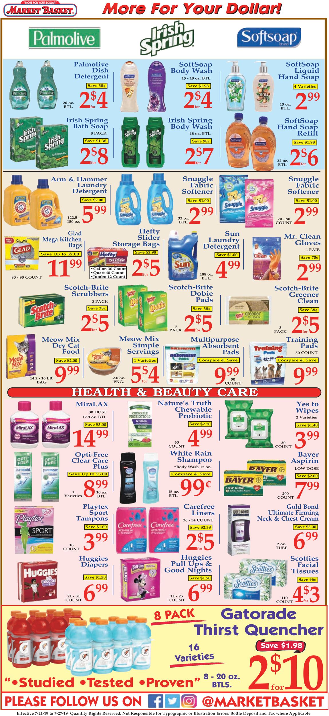 Market Basket Weekly Ad Circular - valid 07/21-07/27/2019 (Page 9)