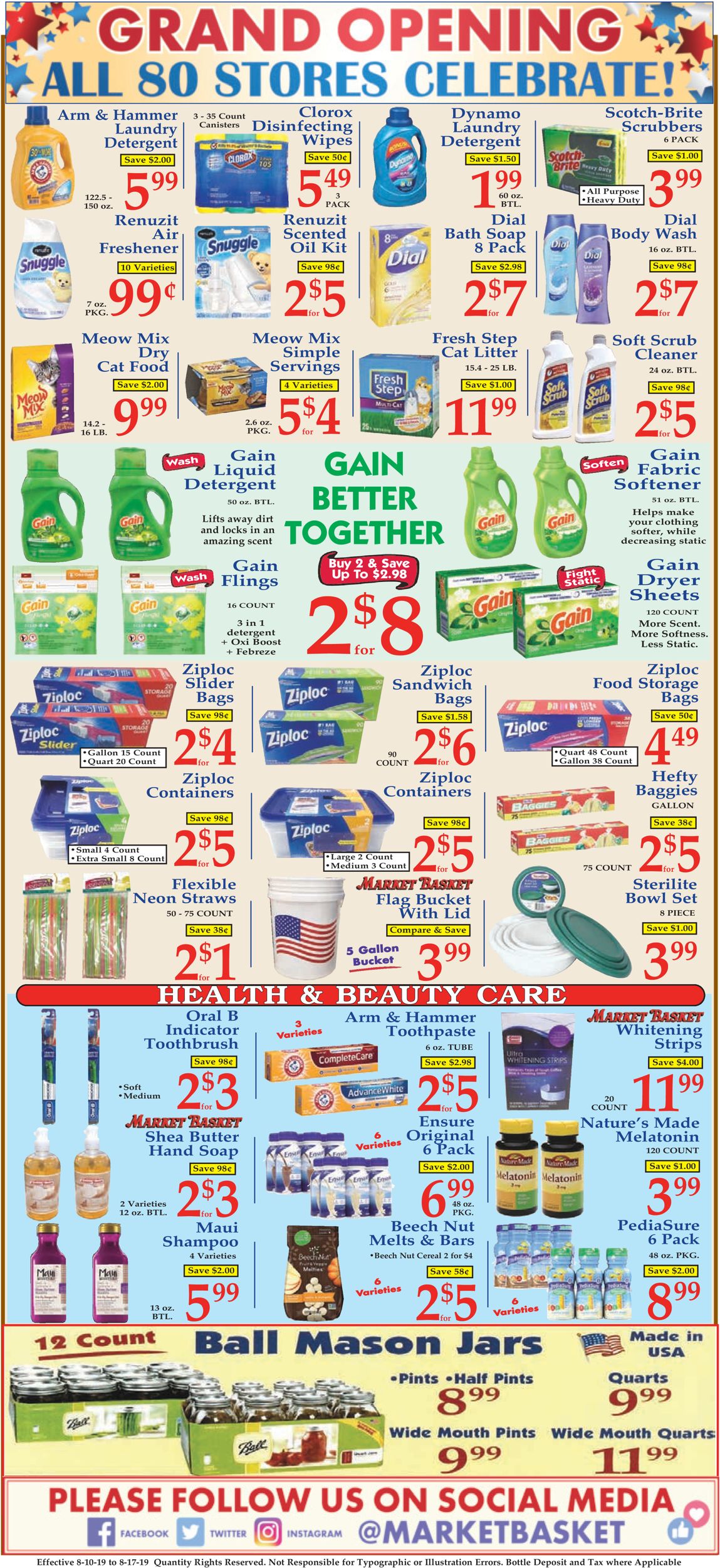 Market Basket Weekly Ad Circular - valid 08/10-08/17/2019 (Page 9)