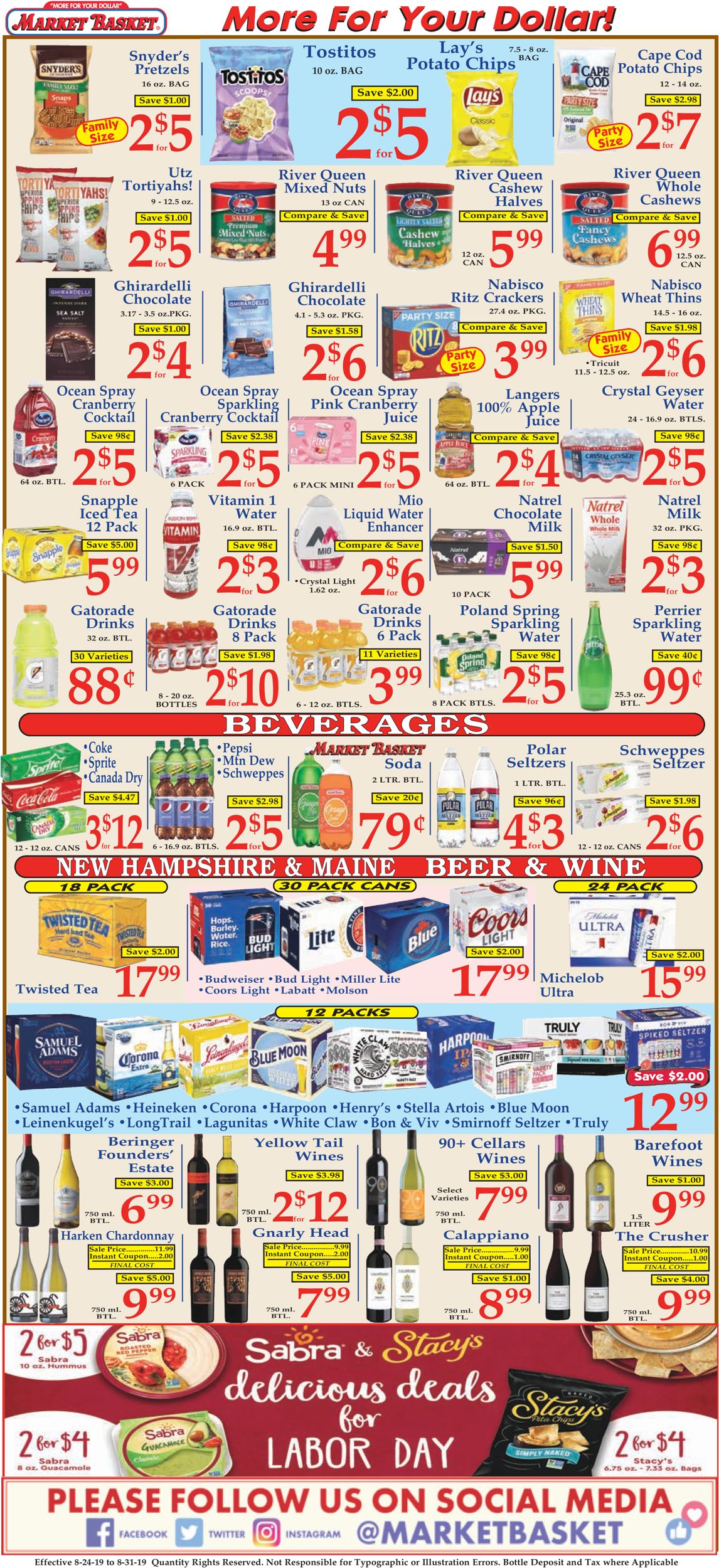Market Basket Weekly Ad Circular - valid 08/24-08/31/2019 (Page 7)