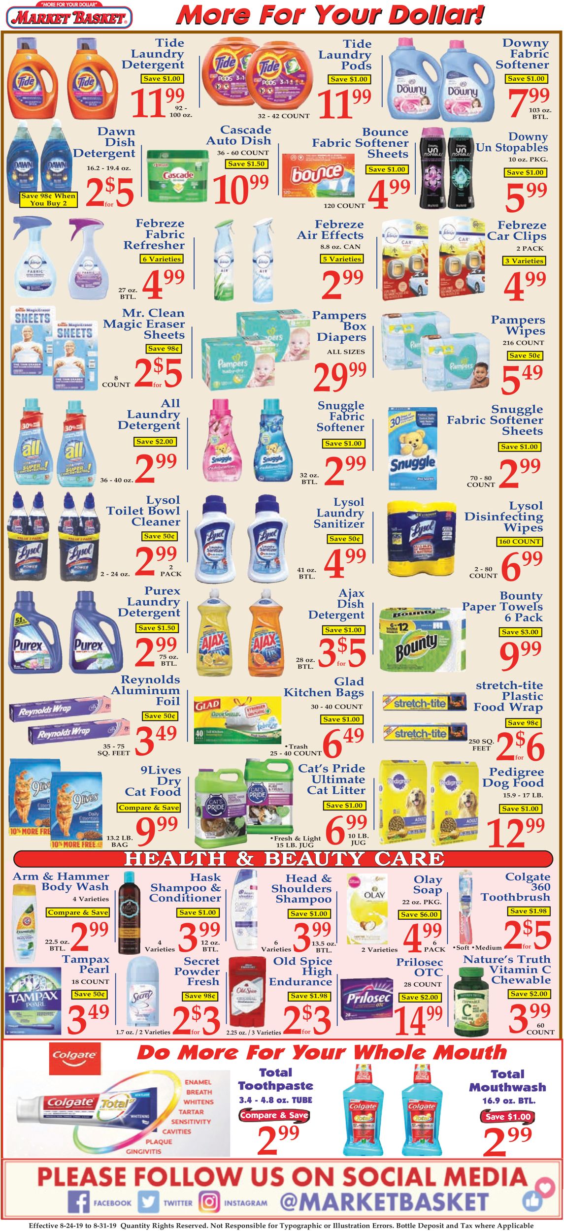 Market Basket Weekly Ad Circular - valid 08/24-08/31/2019 (Page 9)