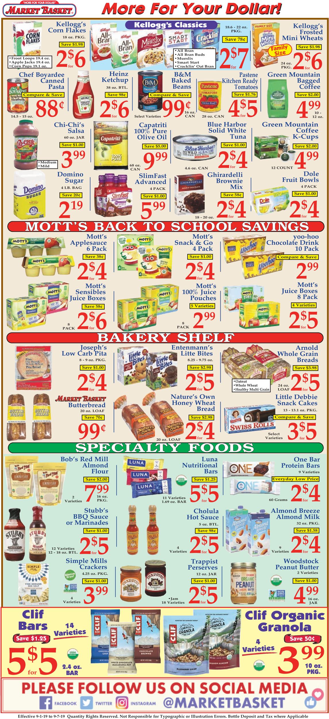 Market Basket Weekly Ad Circular - valid 09/01-09/07/2019 (Page 7)
