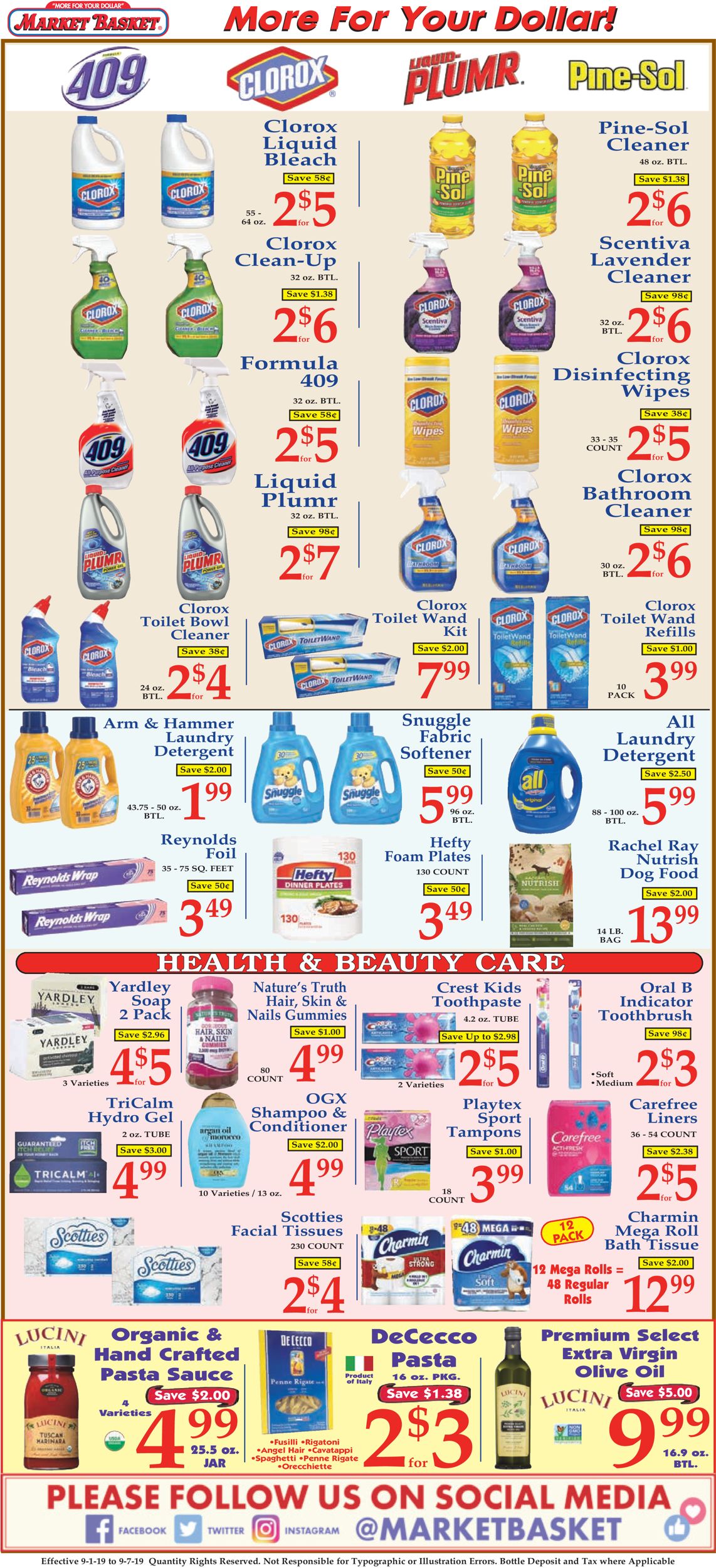 Market Basket Weekly Ad Circular - valid 09/01-09/07/2019 (Page 9)