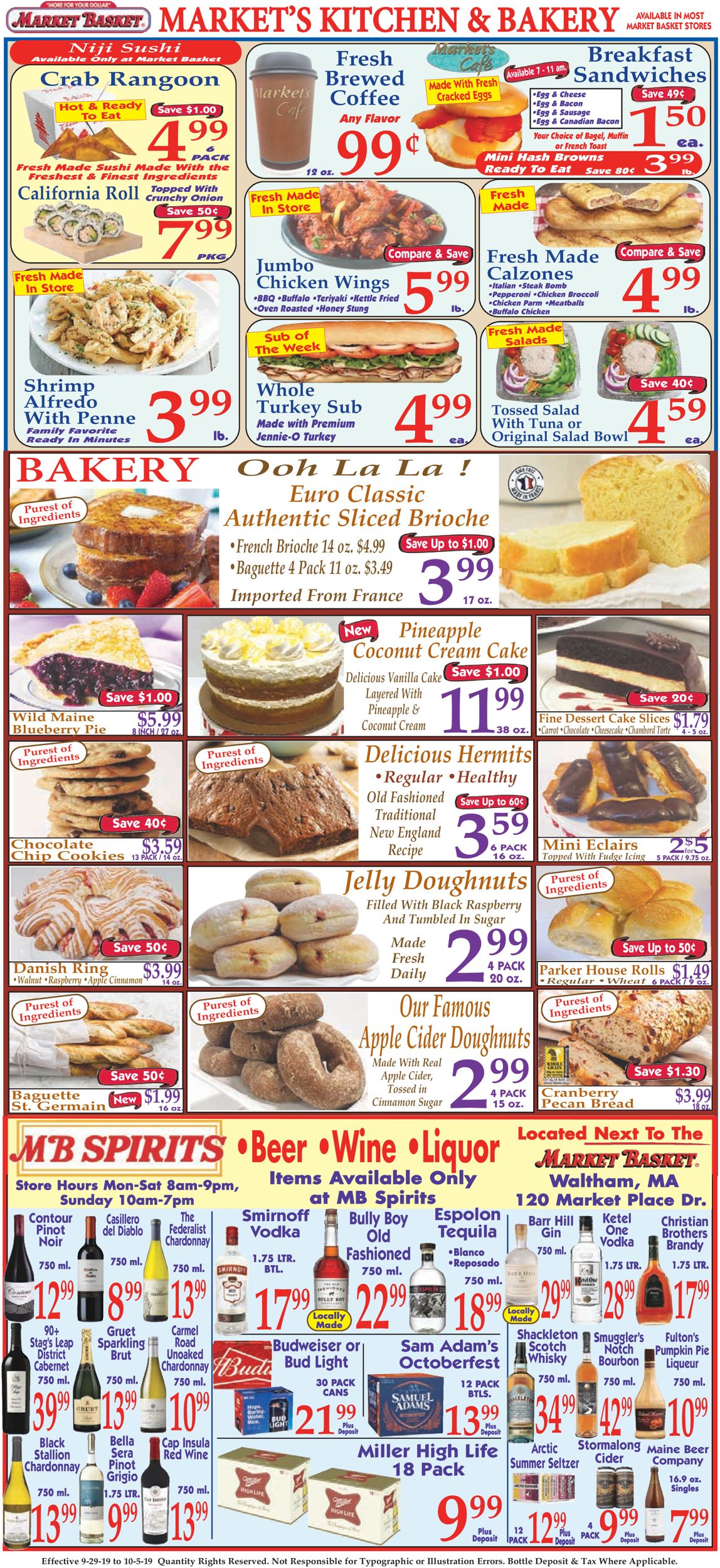 Market Basket Weekly Ad Circular - valid 09/29-10/05/2019 (Page 10)
