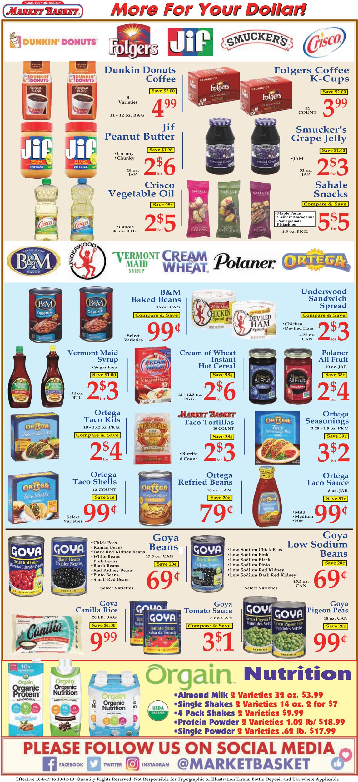 Market Basket Weekly Ad Circular - valid 10/06-10/12/2019 (Page 7)