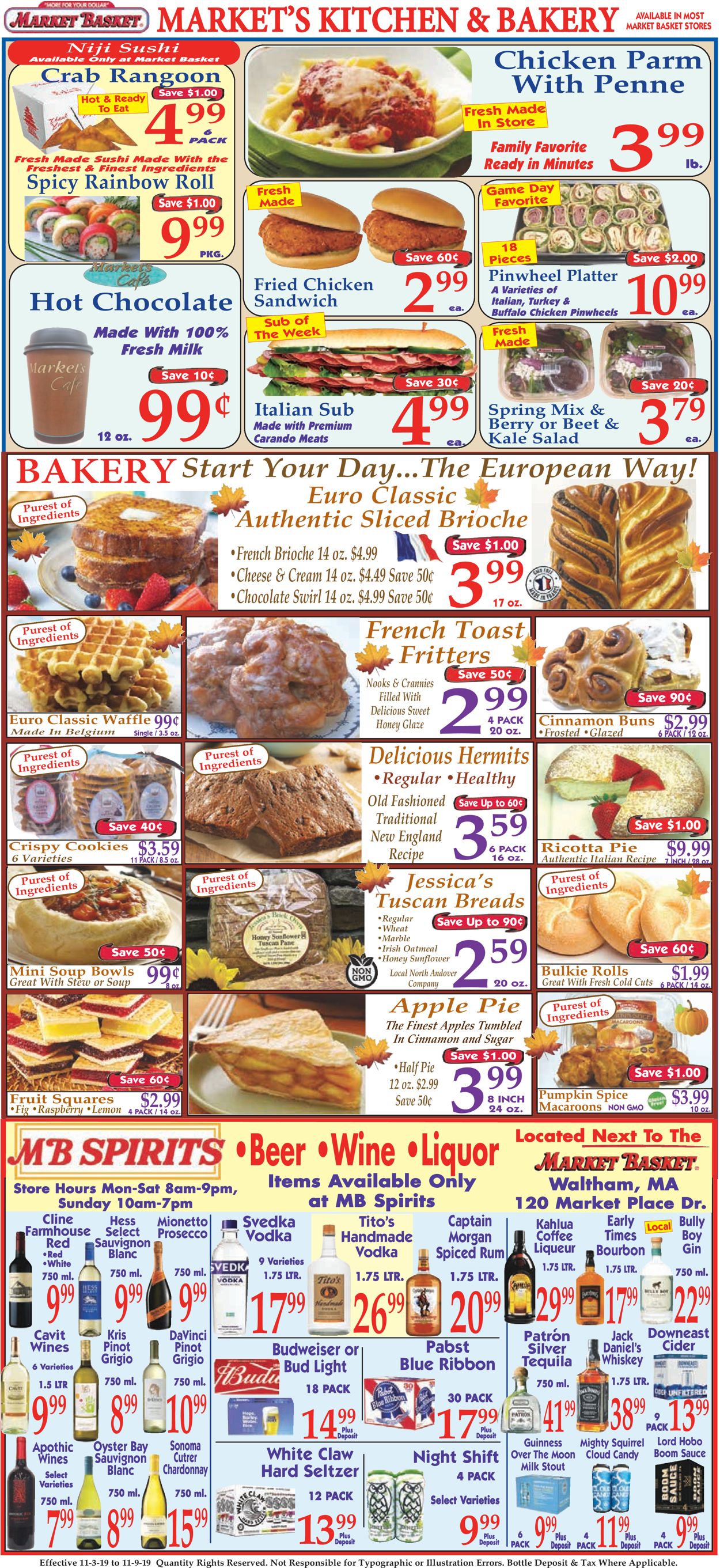 Market Basket Weekly Ad Circular - valid 11/03-11/09/2019 (Page 10)