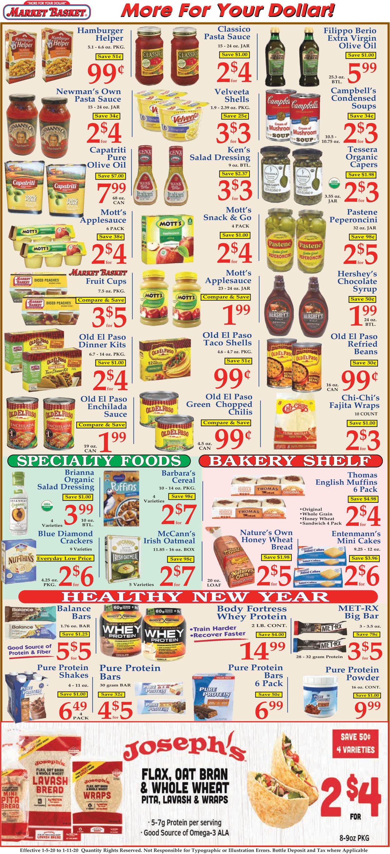 Market Basket Weekly Ad Circular - valid 01/05-01/11/2020 (Page 7)