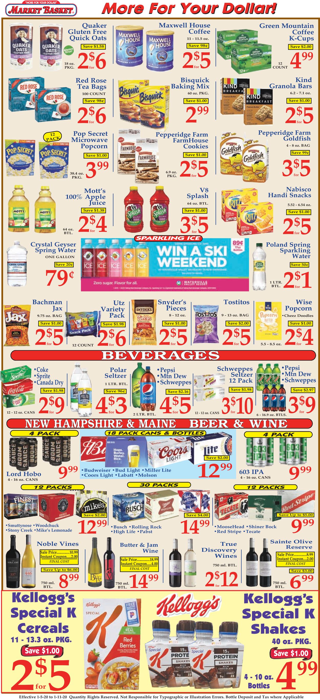 Market Basket Weekly Ad Circular - valid 01/05-01/11/2020 (Page 8)