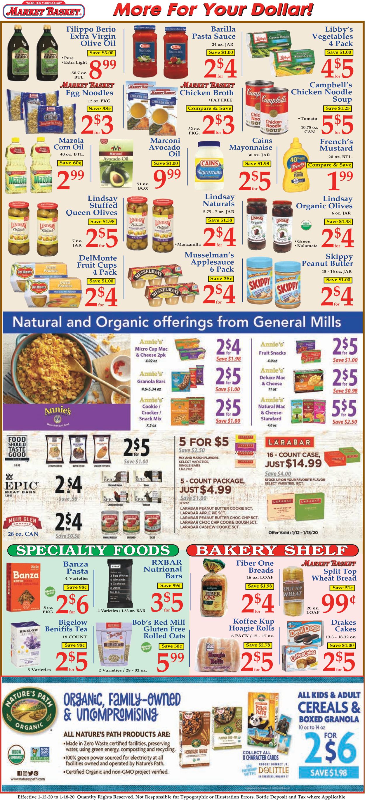 Market Basket Weekly Ad Circular - valid 01/12-01/18/2020 (Page 8)