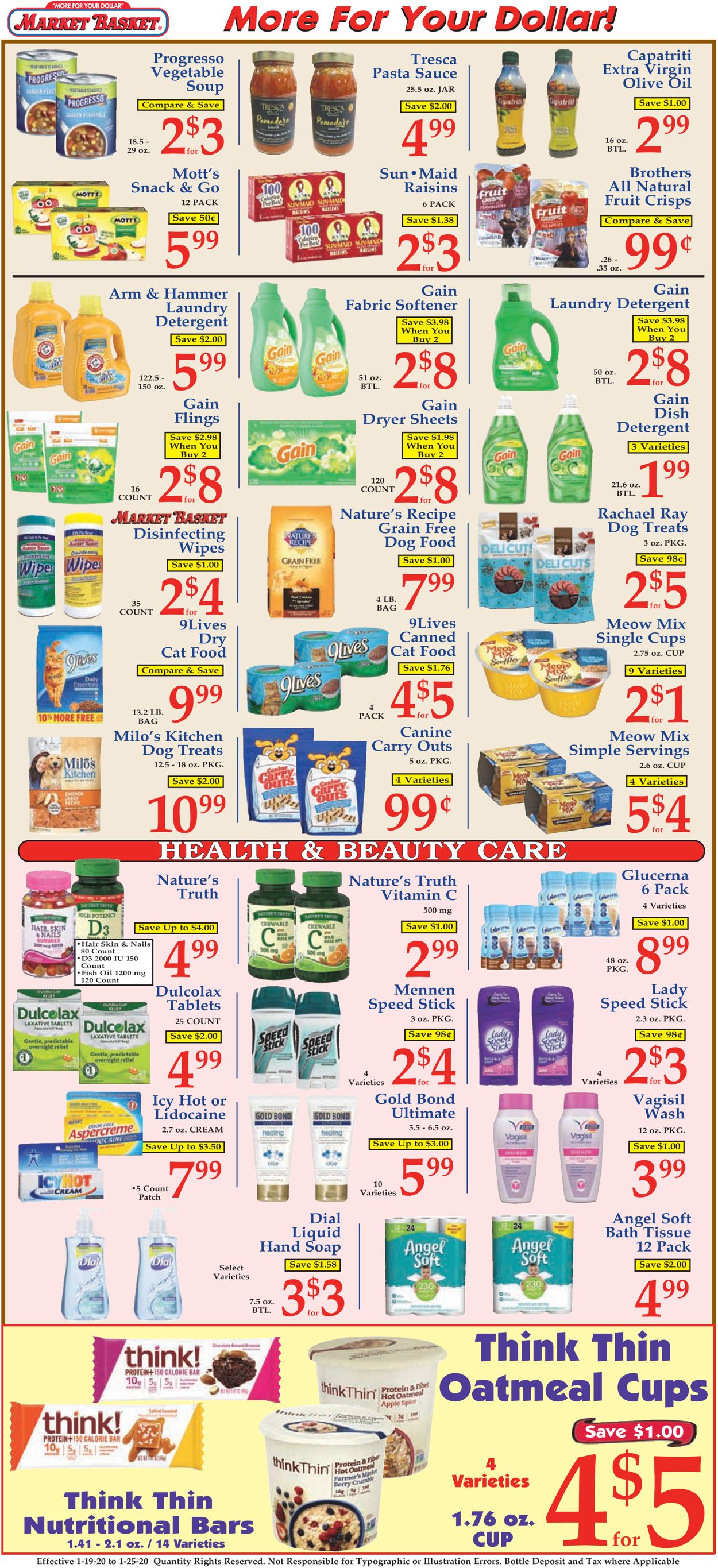 Market Basket Weekly Ad Circular - valid 01/19-01/25/2020 (Page 9)