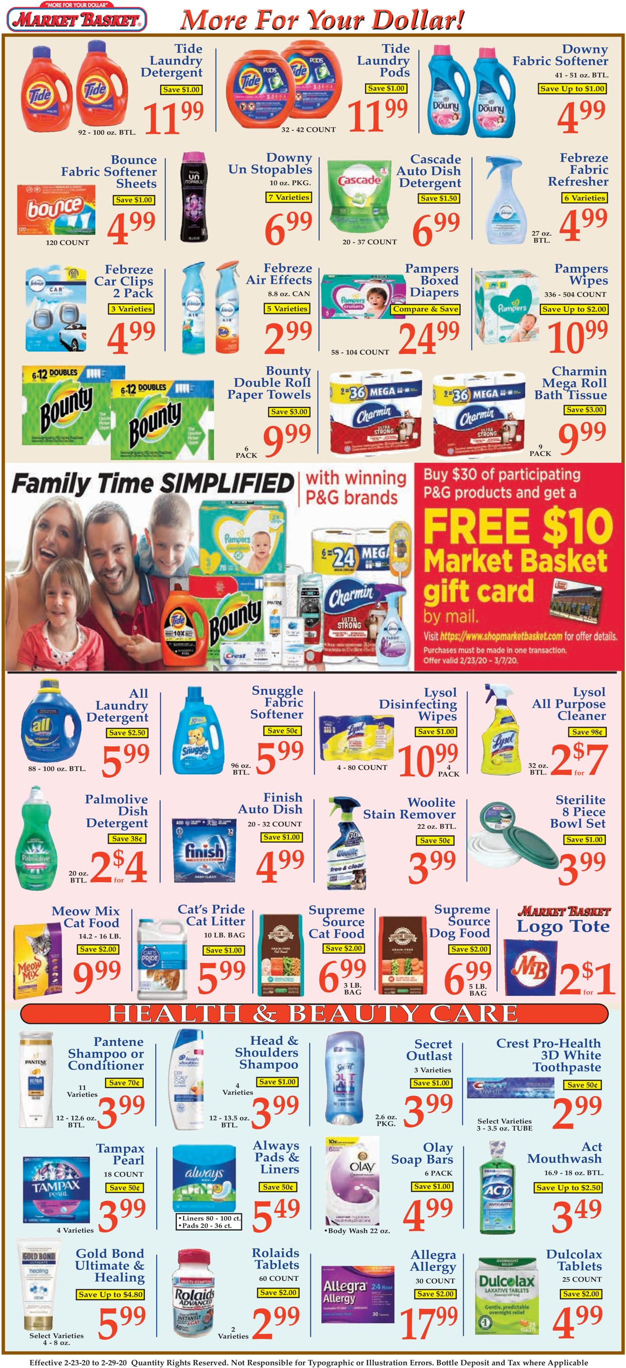 Market Basket Weekly Ad Circular - valid 02/23-02/29/2020 (Page 9)