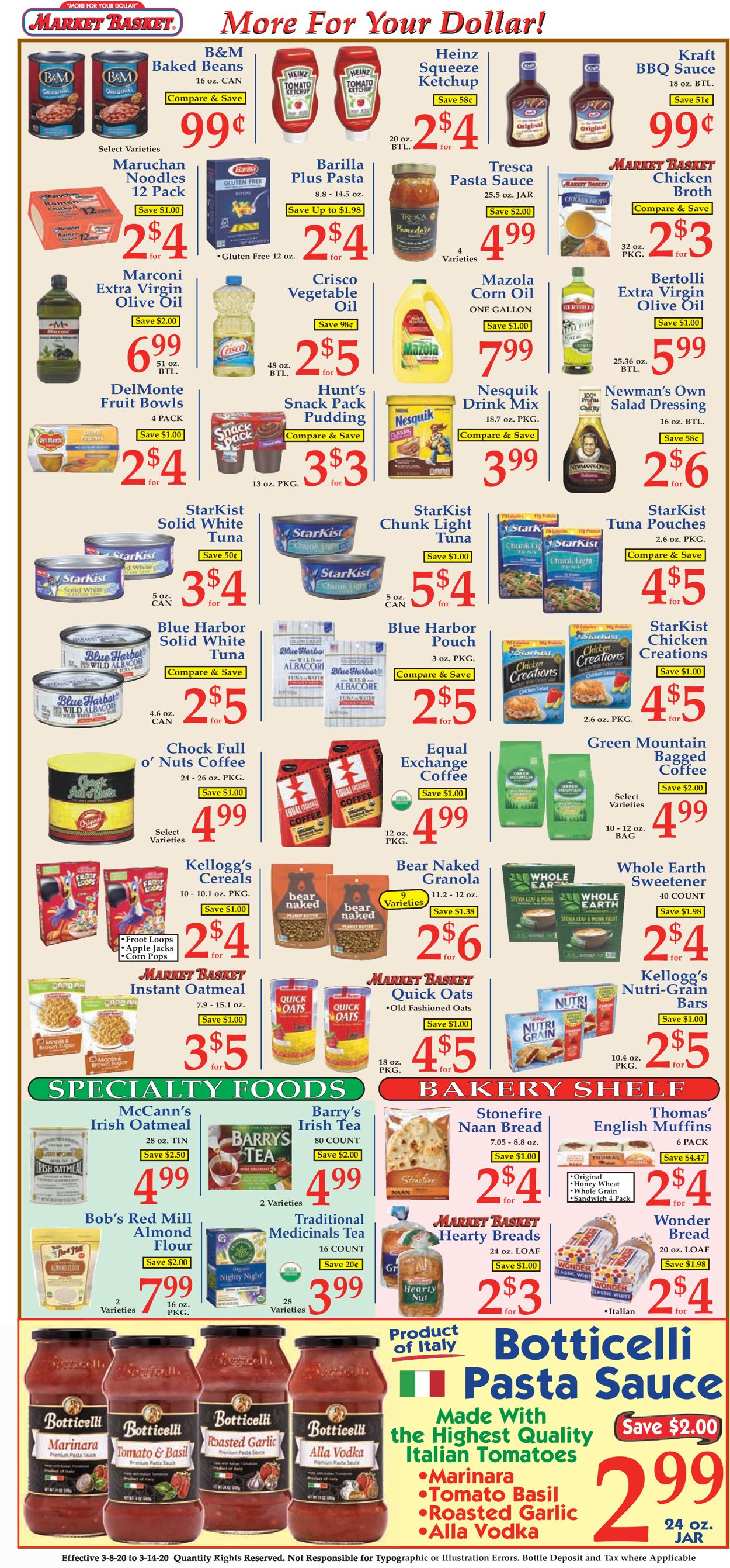 Market Basket Weekly Ad Circular - valid 03/08-03/14/2020 (Page 8)