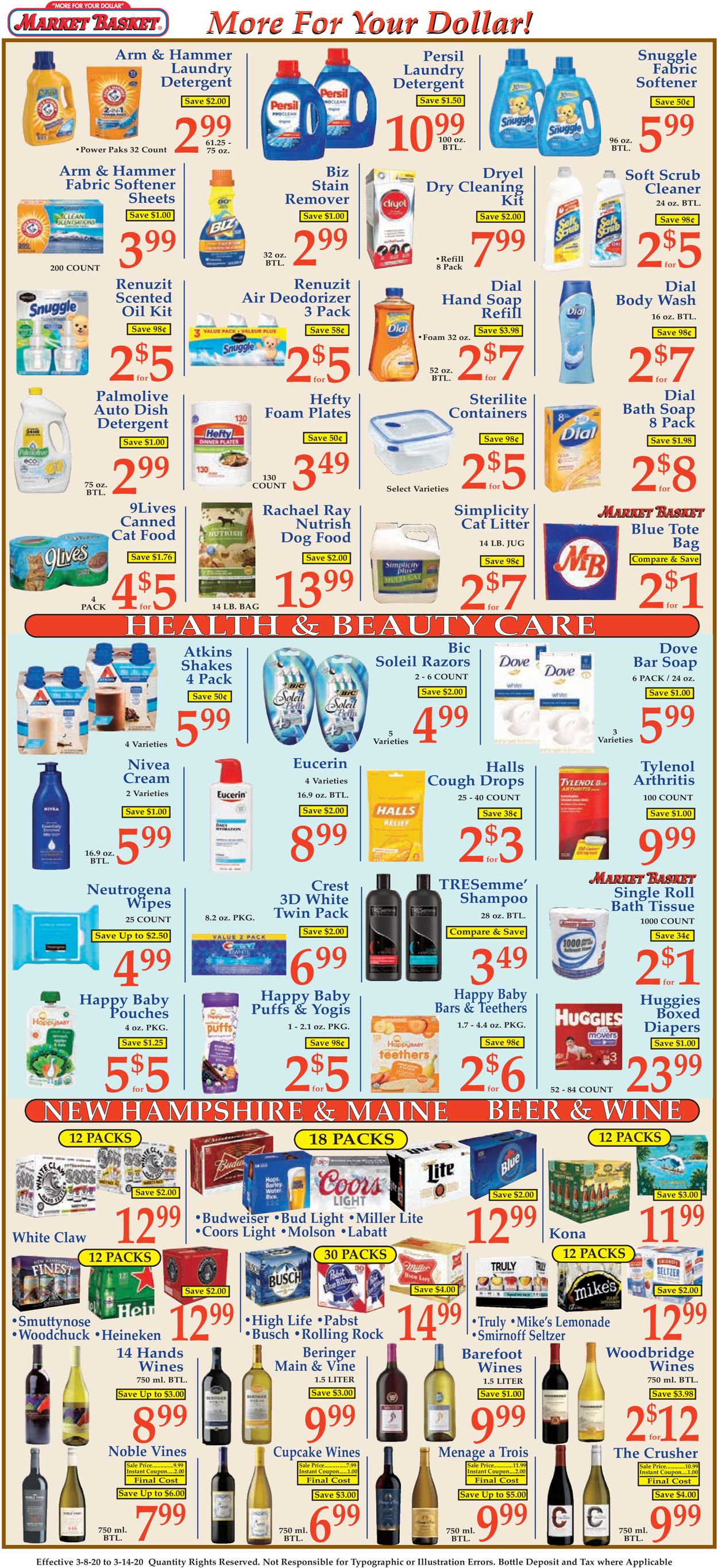 Market Basket Weekly Ad Circular - valid 03/08-03/14/2020 (Page 9)