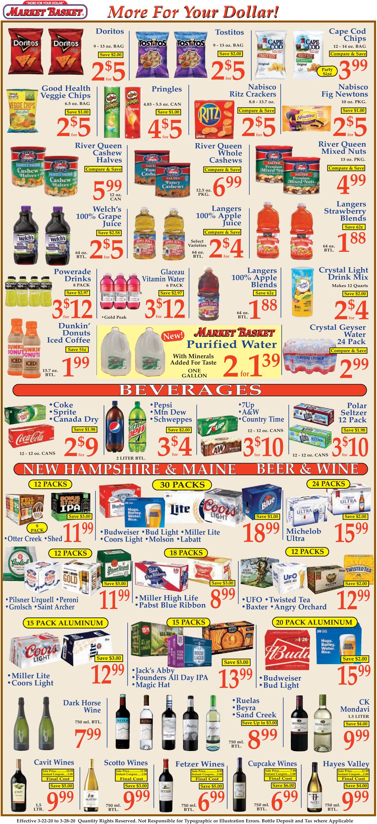 Market Basket Weekly Ad Circular - valid 03/22-03/28/2020 (Page 8)