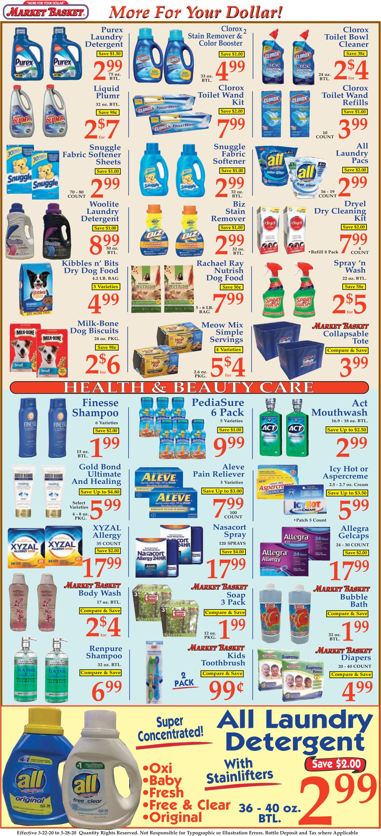 Market Basket Weekly Ad Circular - valid 03/22-03/28/2020 (Page 9)